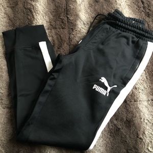 puma skinny joggers mens